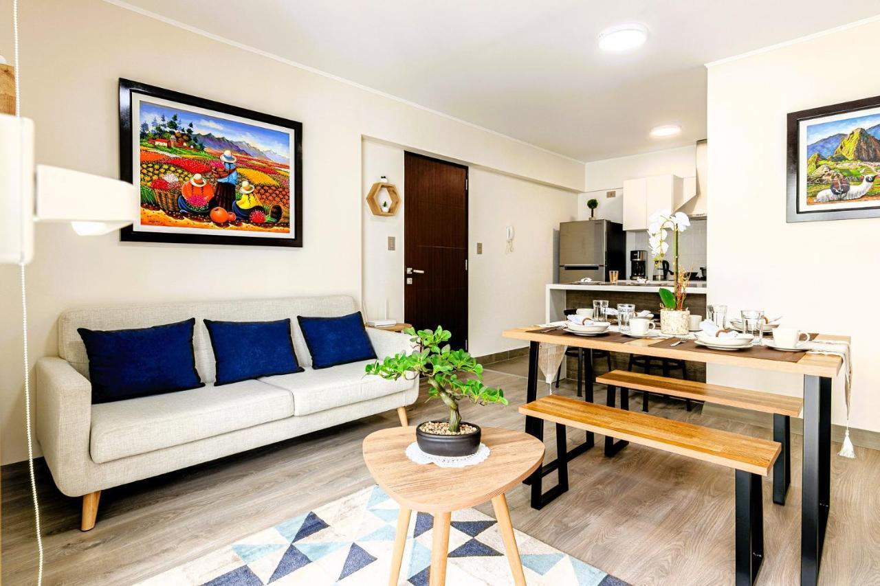 Peaceful 2Br Apartment W Balconies N Parking ลิมา ภายนอก รูปภาพ